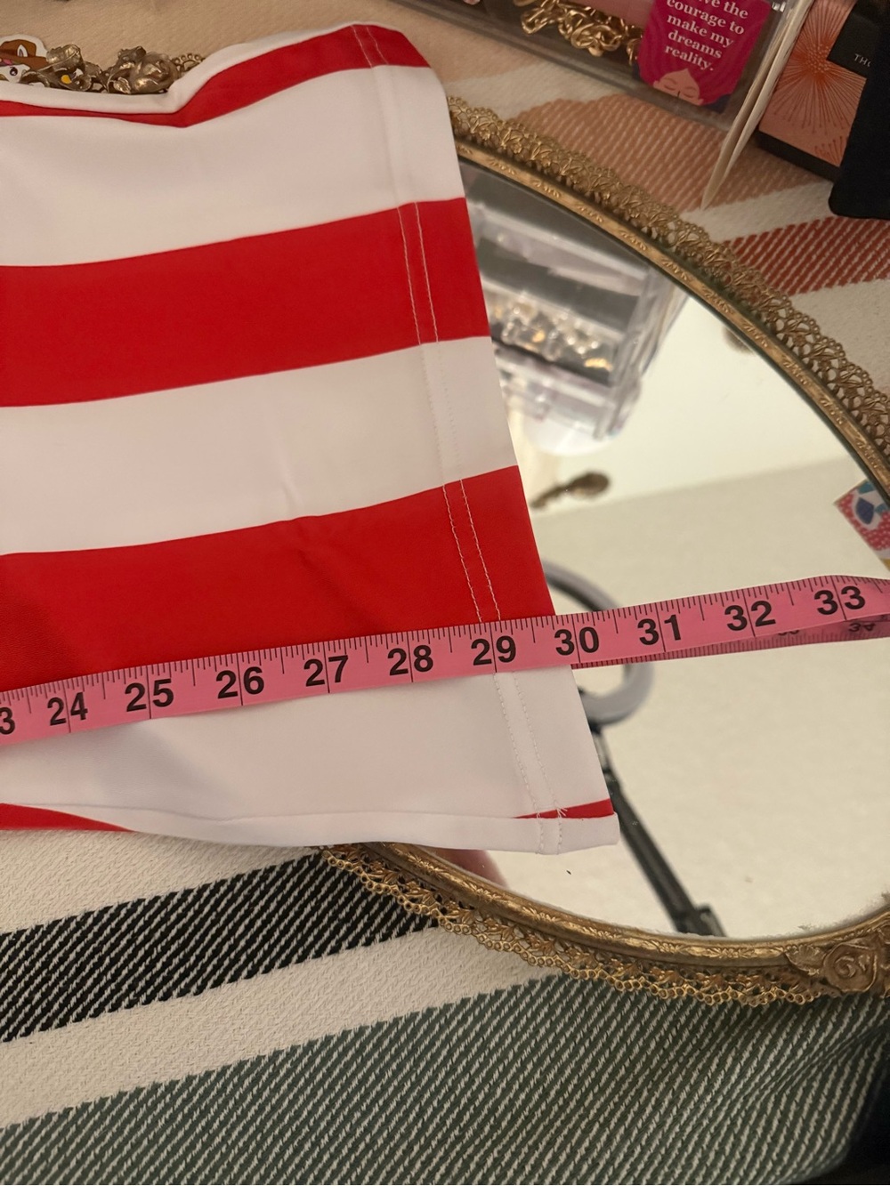 NWT Tipsy Elves American Flag Bell Bottom Flare Leggings Stars & Stripes Small - Picture 5 of 6
